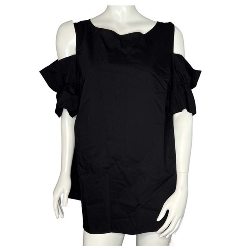 NEW Worthington plus size cold shoulder blouse top career casual size 2X